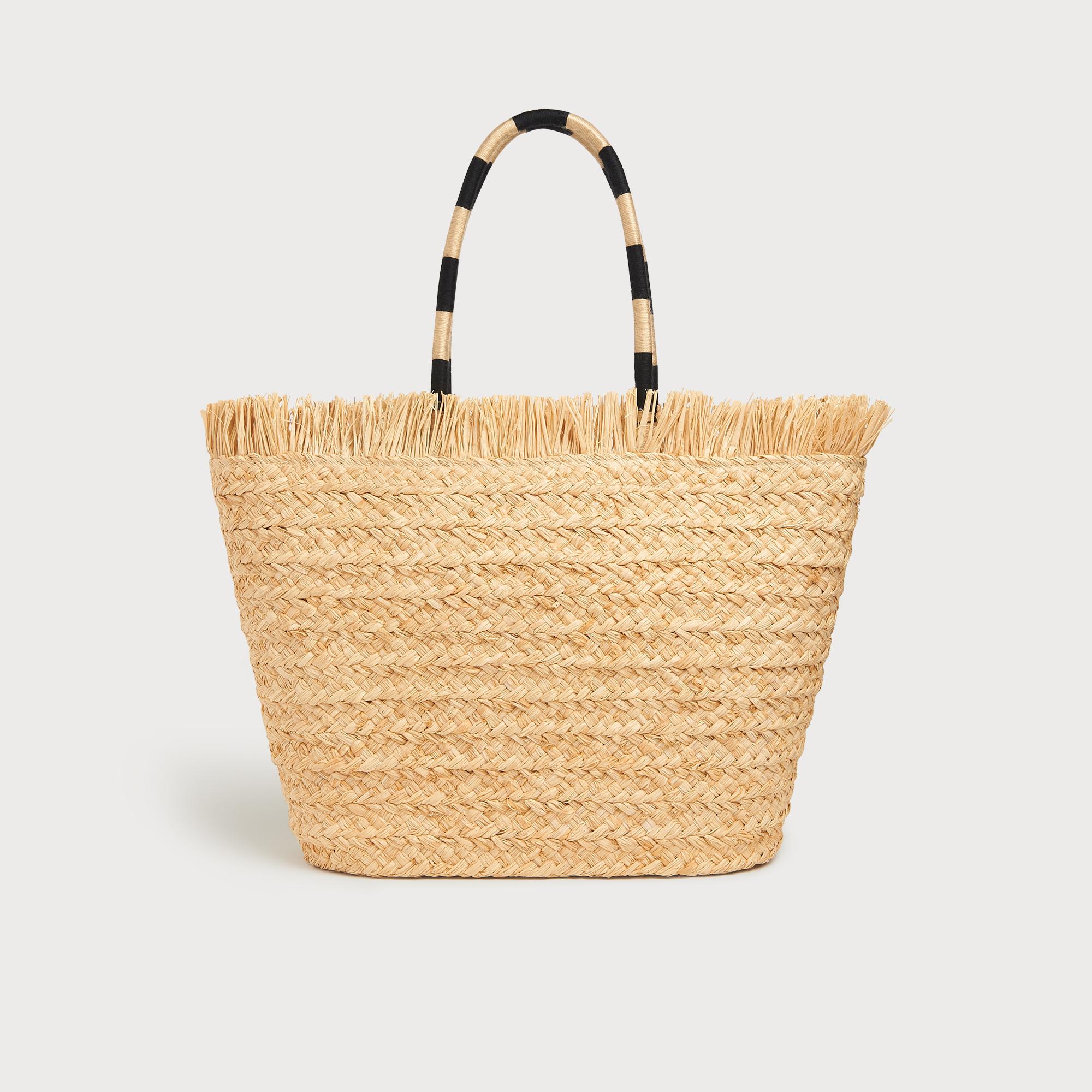 Lk bennett straw discount bag